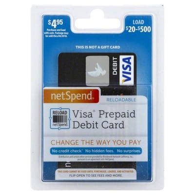 Netspend Visa Debit Card